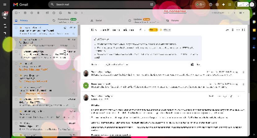 Gmail after Fix Nonsense